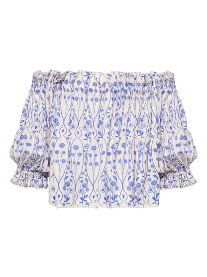 Urucu Petalo Blouse