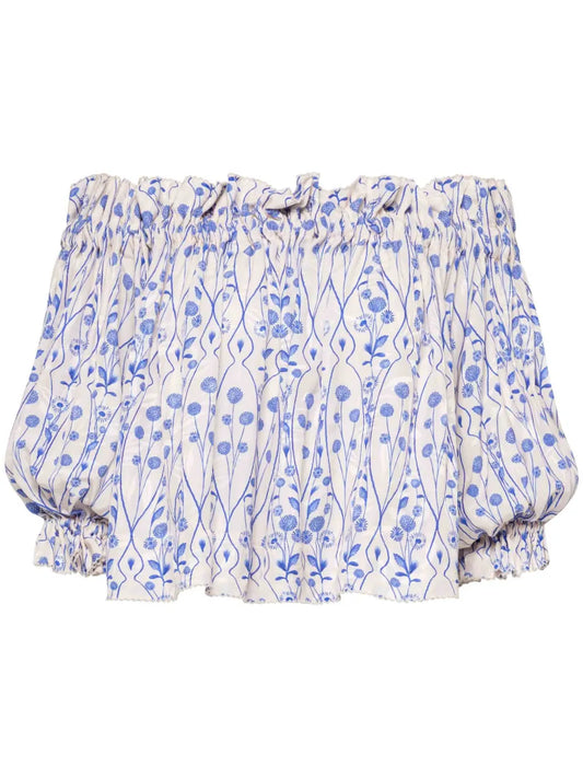 Urucu Petalo Blouse