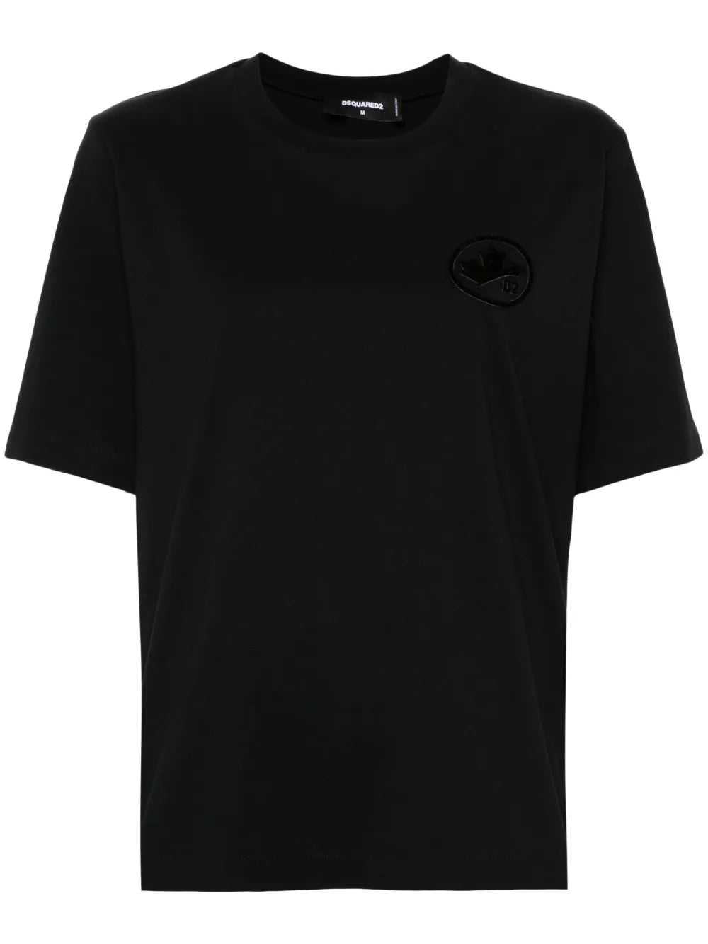 Flocked-Logo T-Shirt