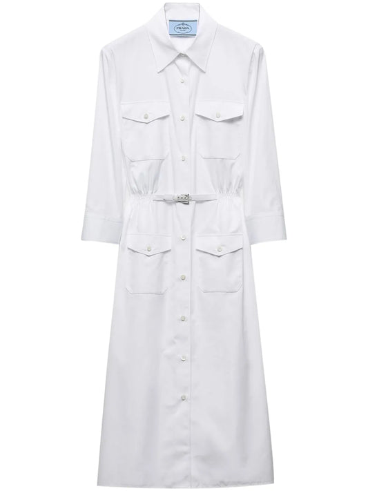 Poplin Shirt Dress