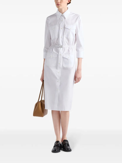 Poplin Shirt Dress