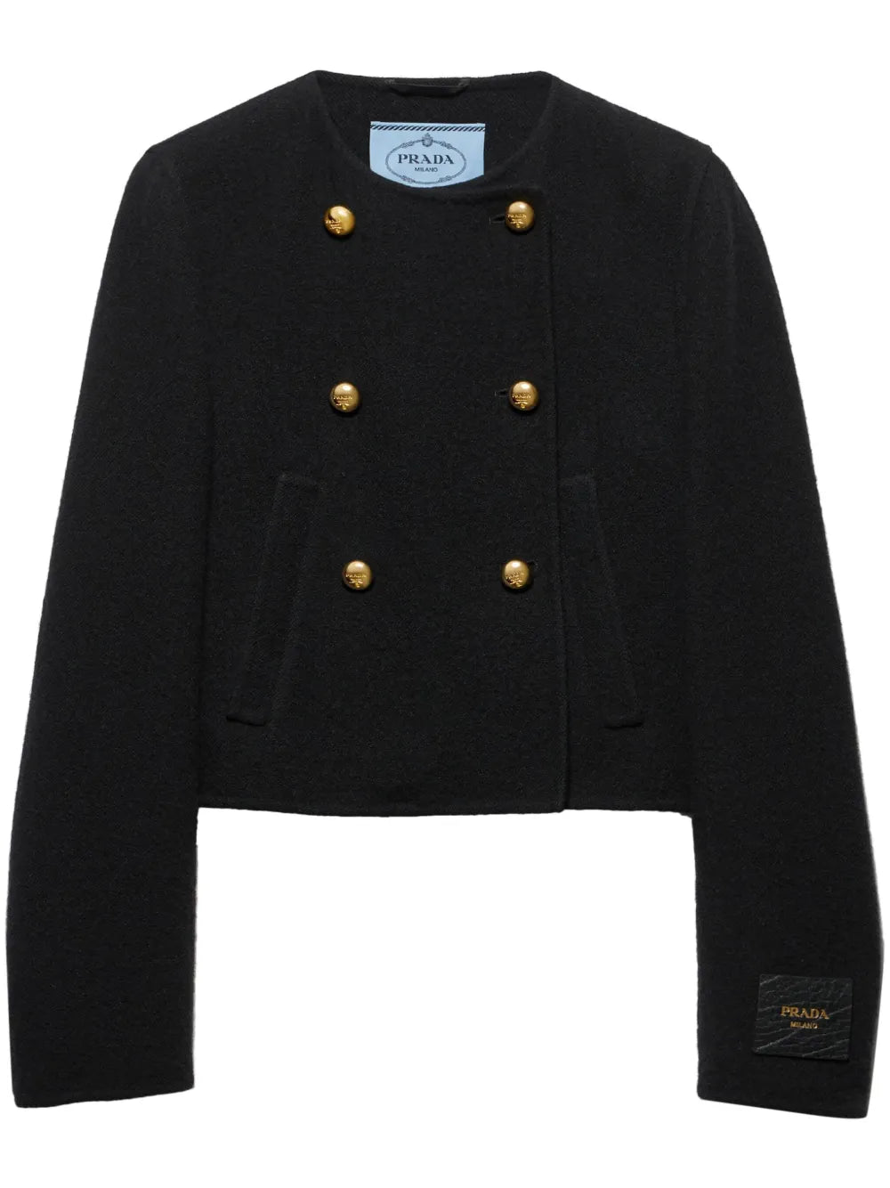 Double-Breasted Twill Jacket