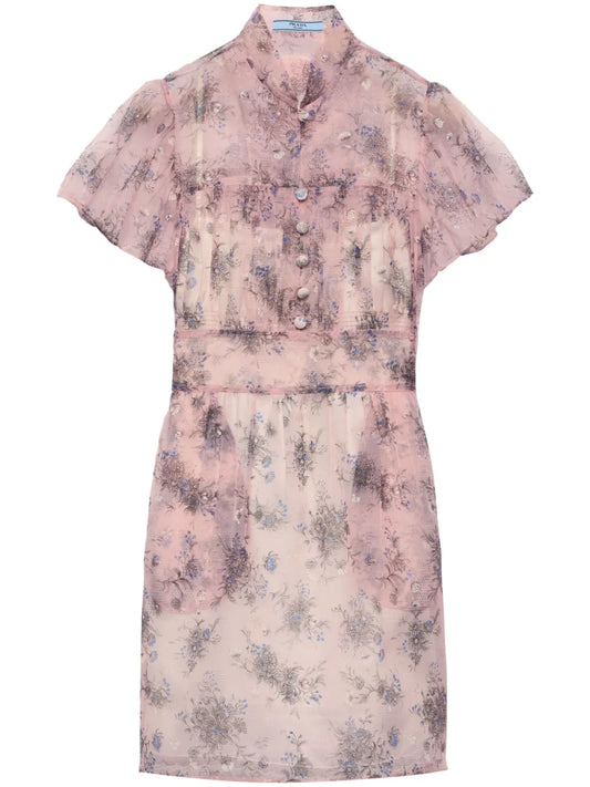 Nylonette Mini Dress
