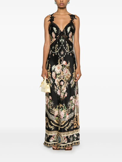 V-Neck Maxi Dress