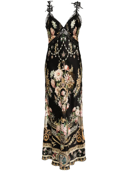 V-Neck Maxi Dress