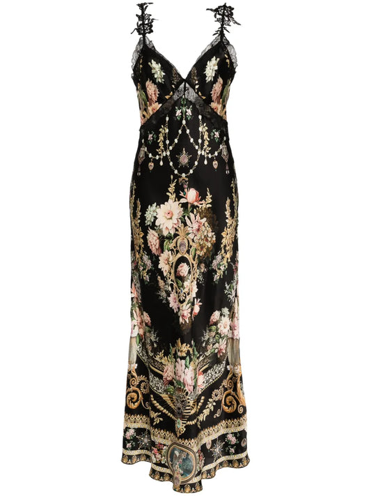 V-Neck Maxi Dress