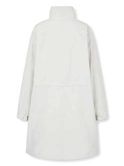 High-Neck Parka Coat
