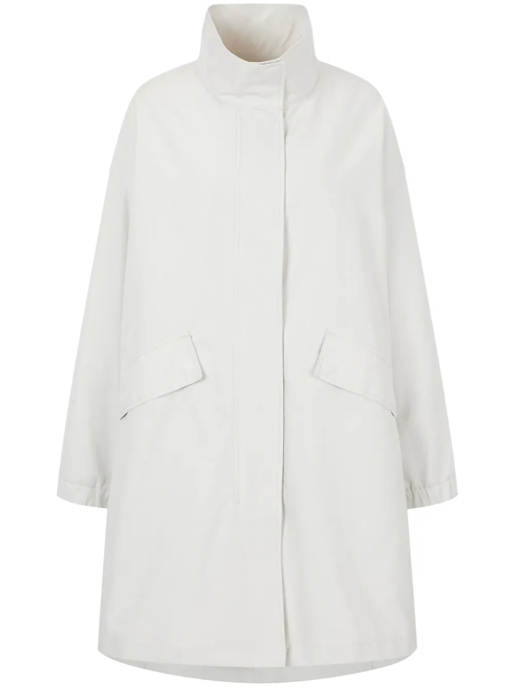 High-Neck Parka Coat
