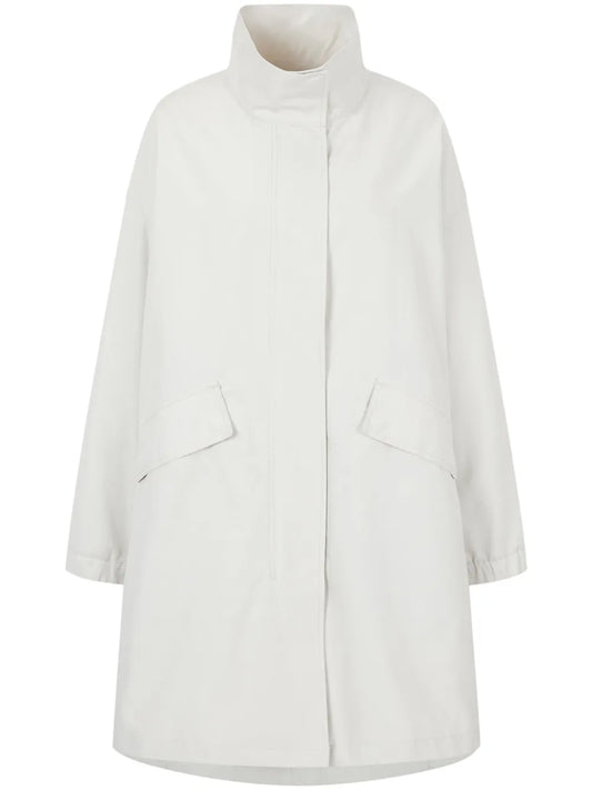 High-Neck Parka Coat
