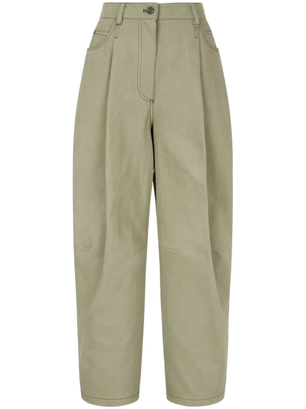 Twill Cotton Trousers