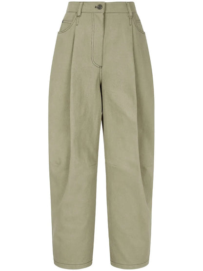 Twill Cotton Trousers