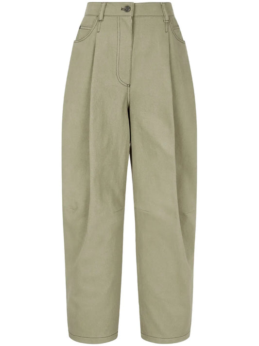 Twill Cotton Trousers