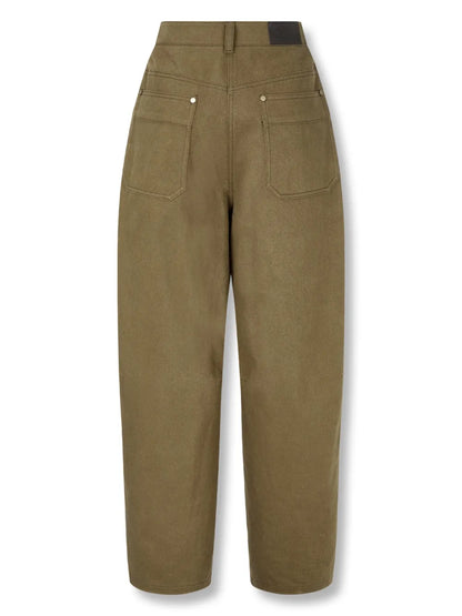 Twill Cotton Trousers
