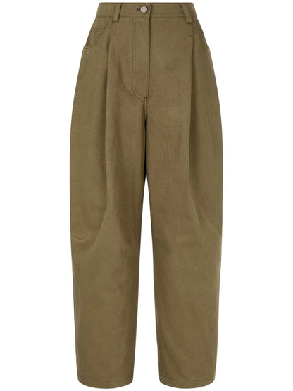 Twill Cotton Trousers