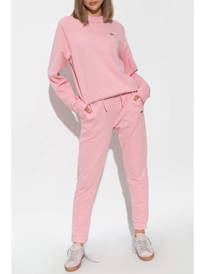 Logo-Embroidered Cotton Track Pants