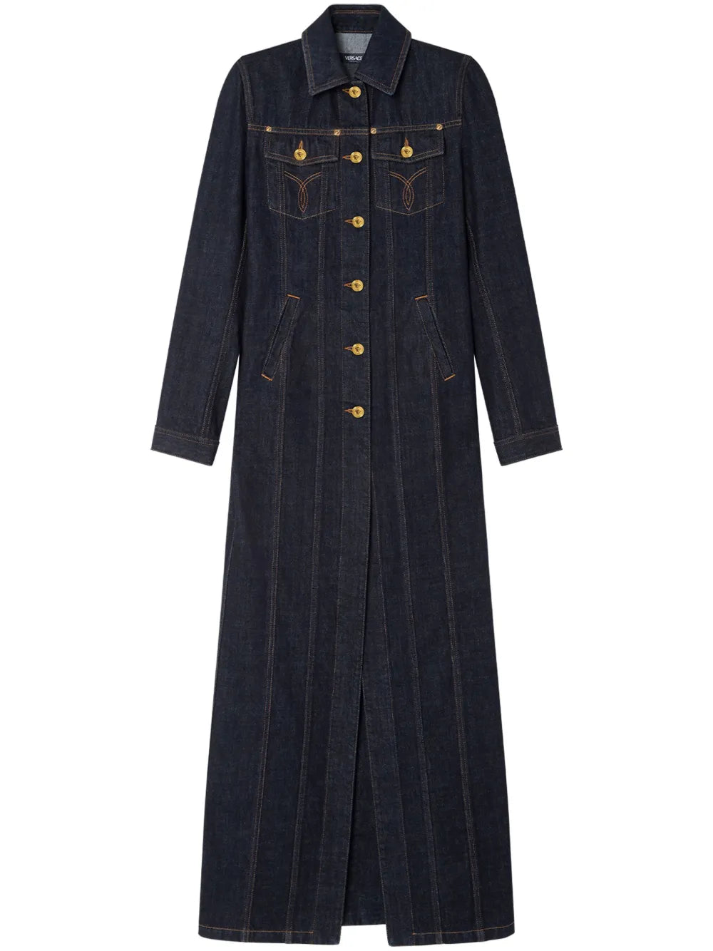 Cotton Denim Coat