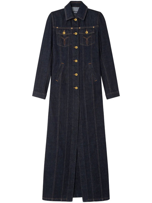 Cotton Denim Coat