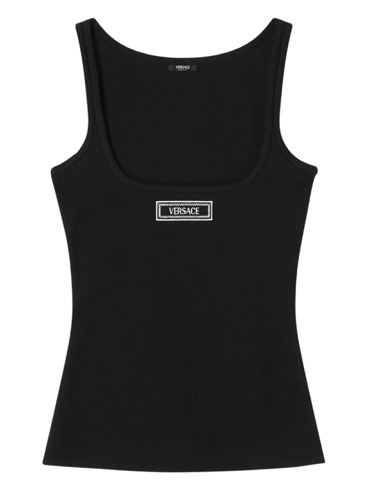Logo-Embroidered Tank Top