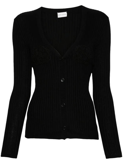 Crochet-Bra Cardigan