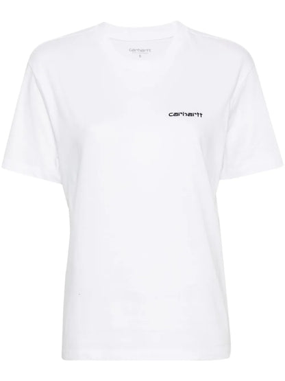 Script Embroidery T-Shirt