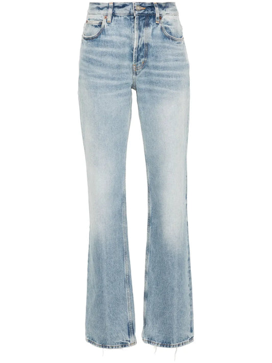 Low-Rise Straight-Leg Jeans