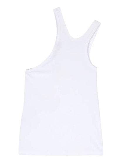 One-Shoulder Jersey Tank Top
