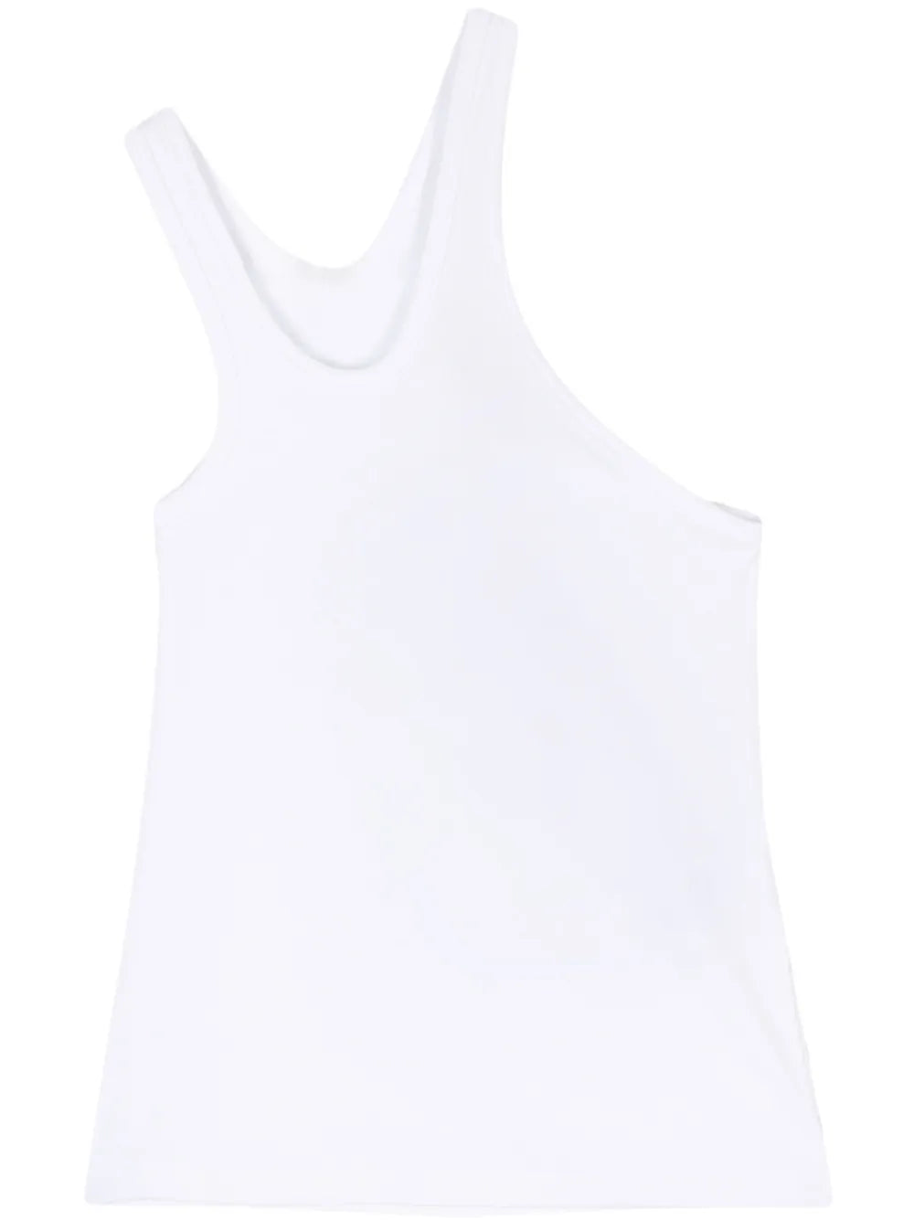 One-Shoulder Jersey Tank Top