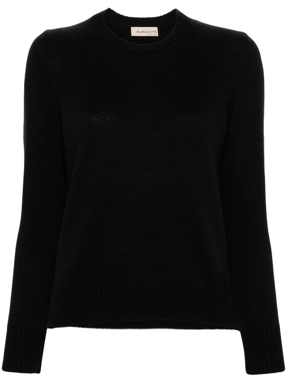 Ribbed-Knit Sweater