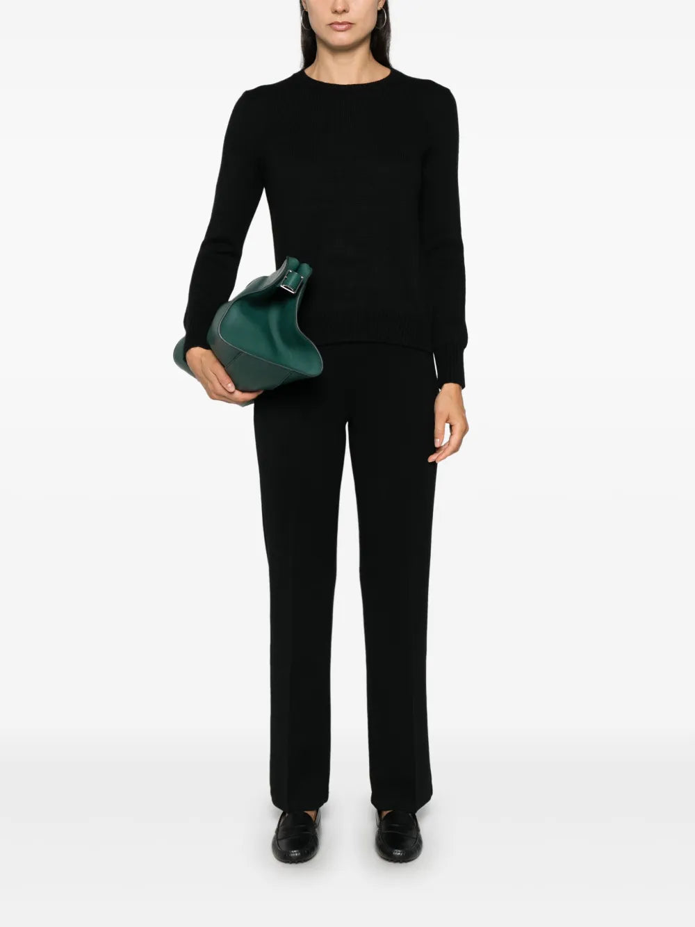 Ribbed-Knit Sweater