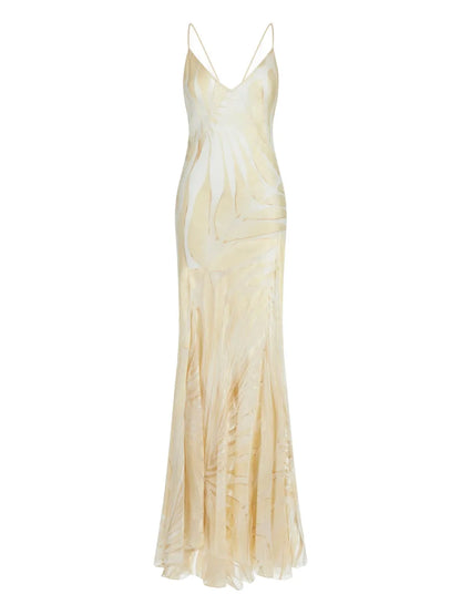 Satin Maxi Dress