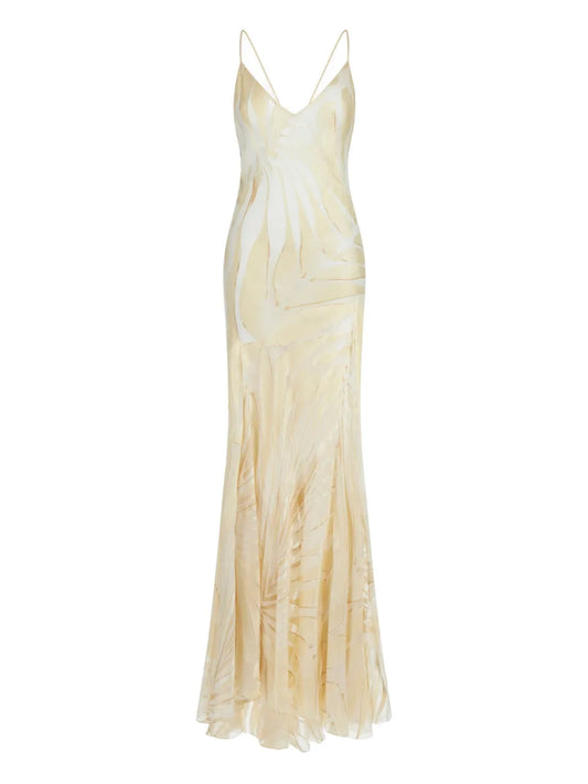 Satin Maxi Dress