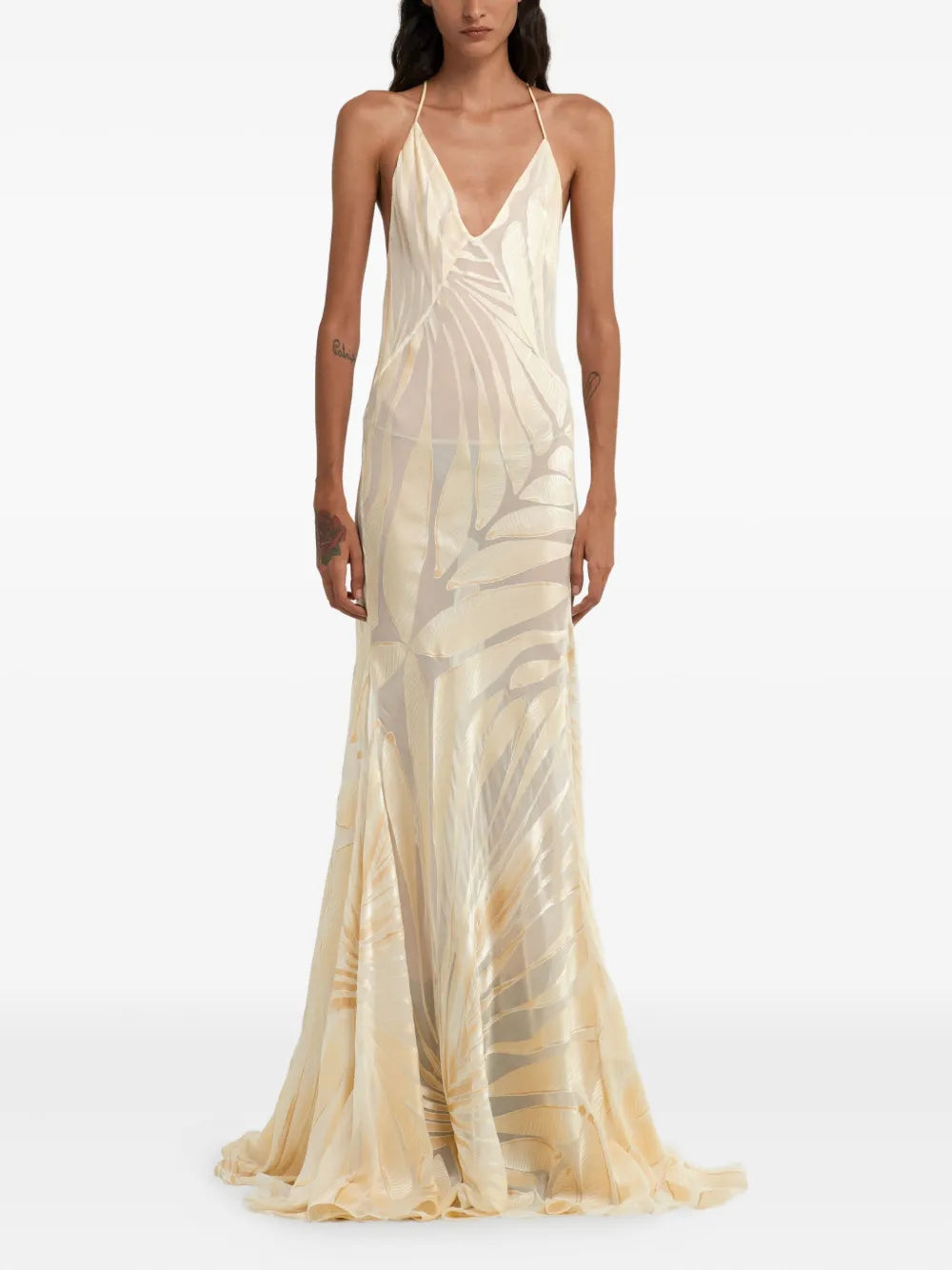 Satin Maxi Dress