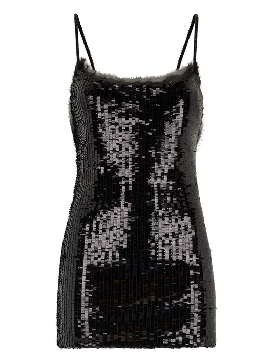 Sequined Mini Dress
