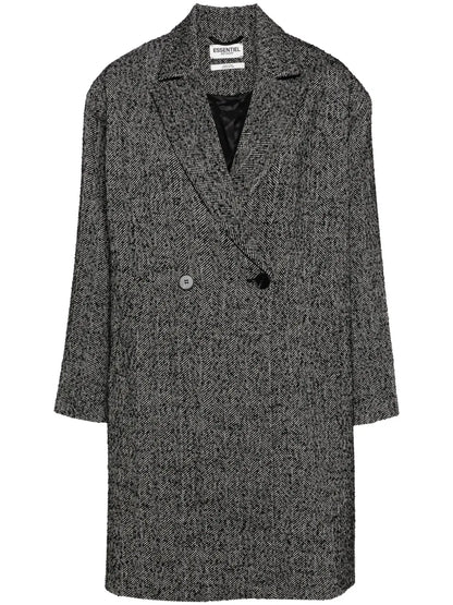 Chevron-Pattern Coat