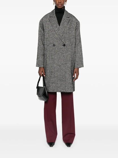 Chevron-Pattern Coat