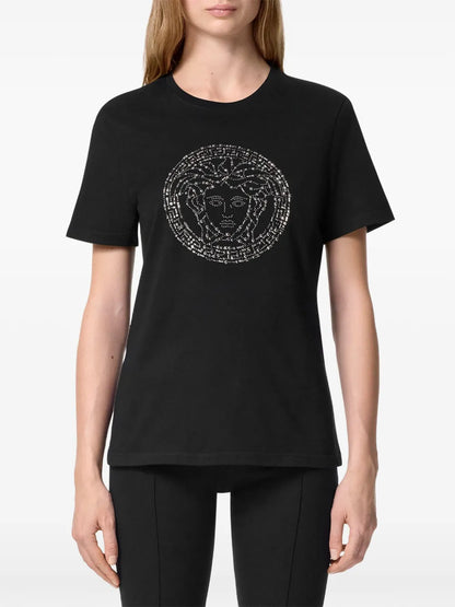 Medusa Embellished T-Shirt
