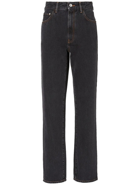 Choker Rhinestone-Embellished Jeans