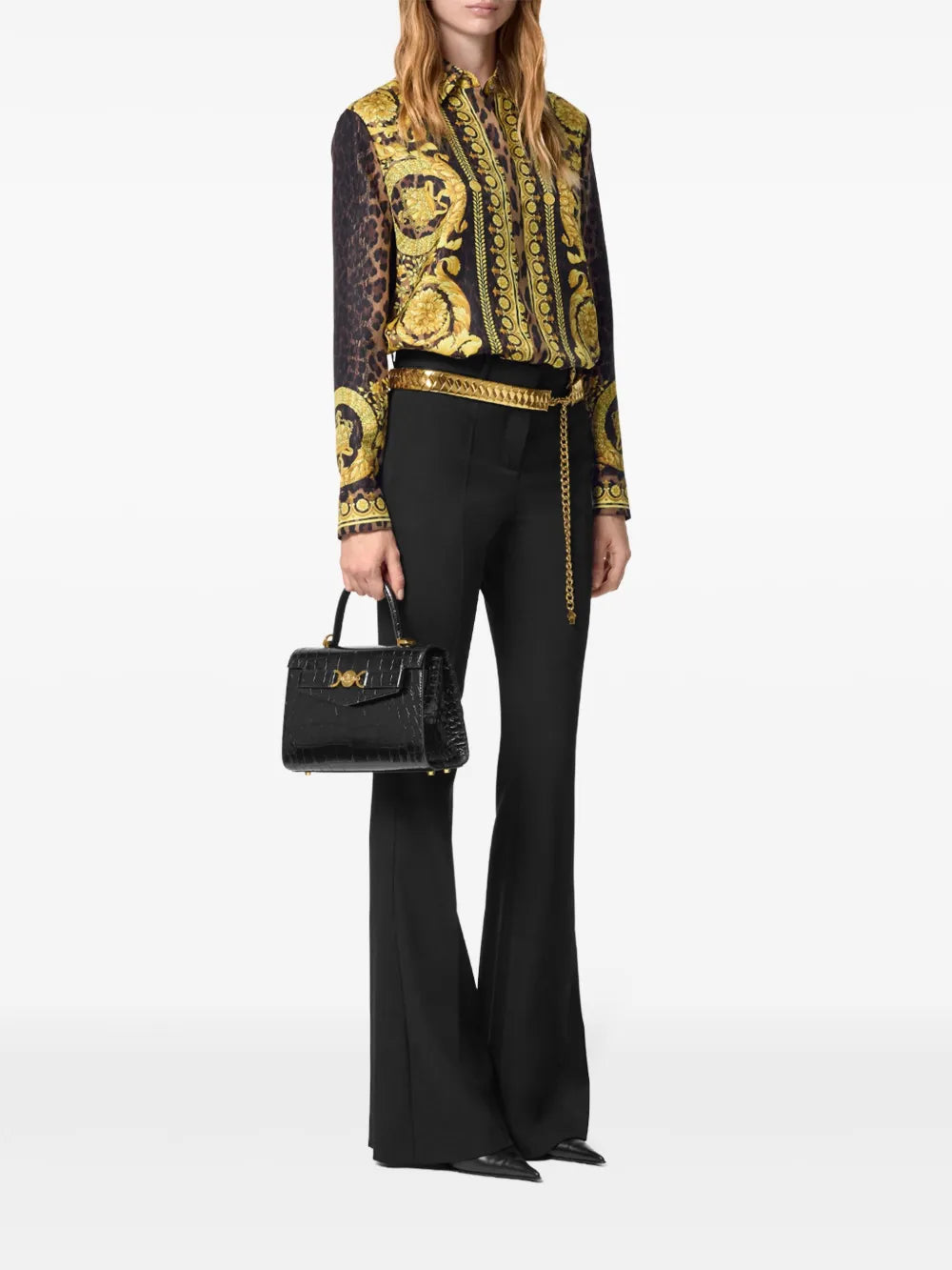 Wild Barocco Silk Shirt