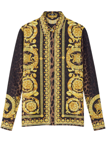 Wild Barocco Silk Shirt
