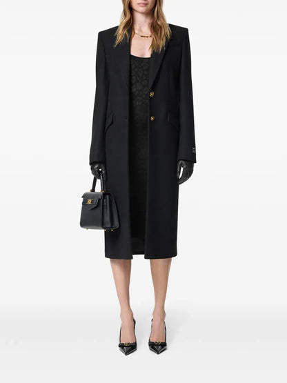Leopard Lurex Midi Dress