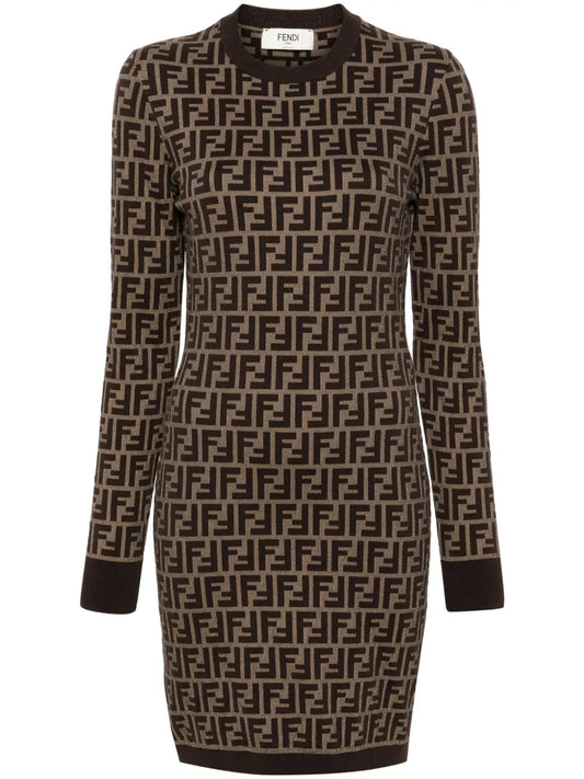 Zucca Long-Sleeved Minidress