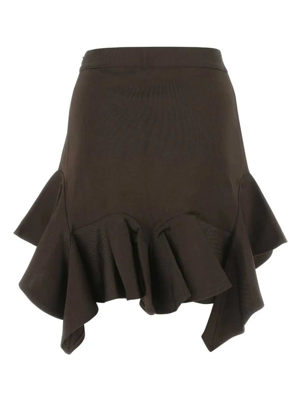 Ruffle-Detail Mini Skirt