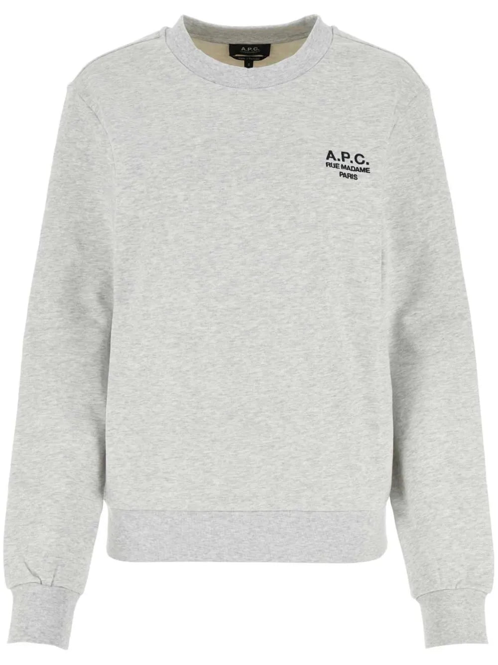 Mélange-Effect Cotton Sweatshirt