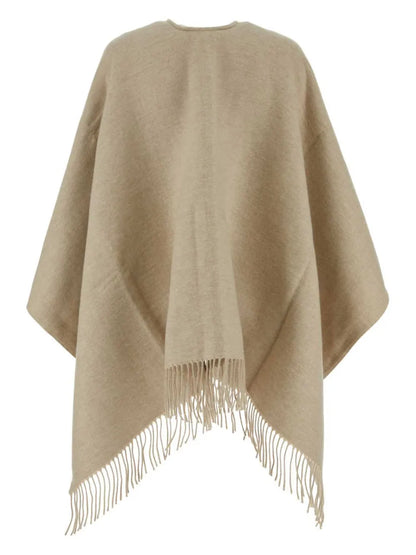 Fringed Detailed Poncho