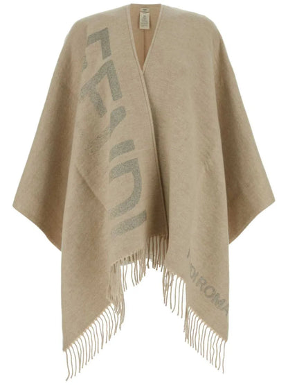 Fringed Detailed Poncho