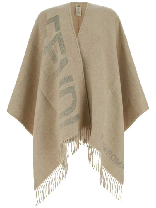 Fringed Detailed Poncho