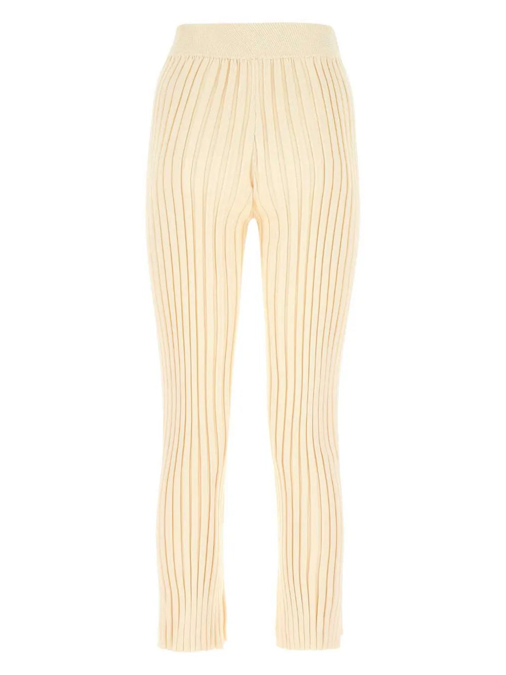 Pleated Straight Trousers