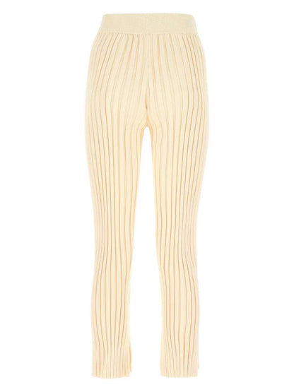 Pleated Straight Trousers