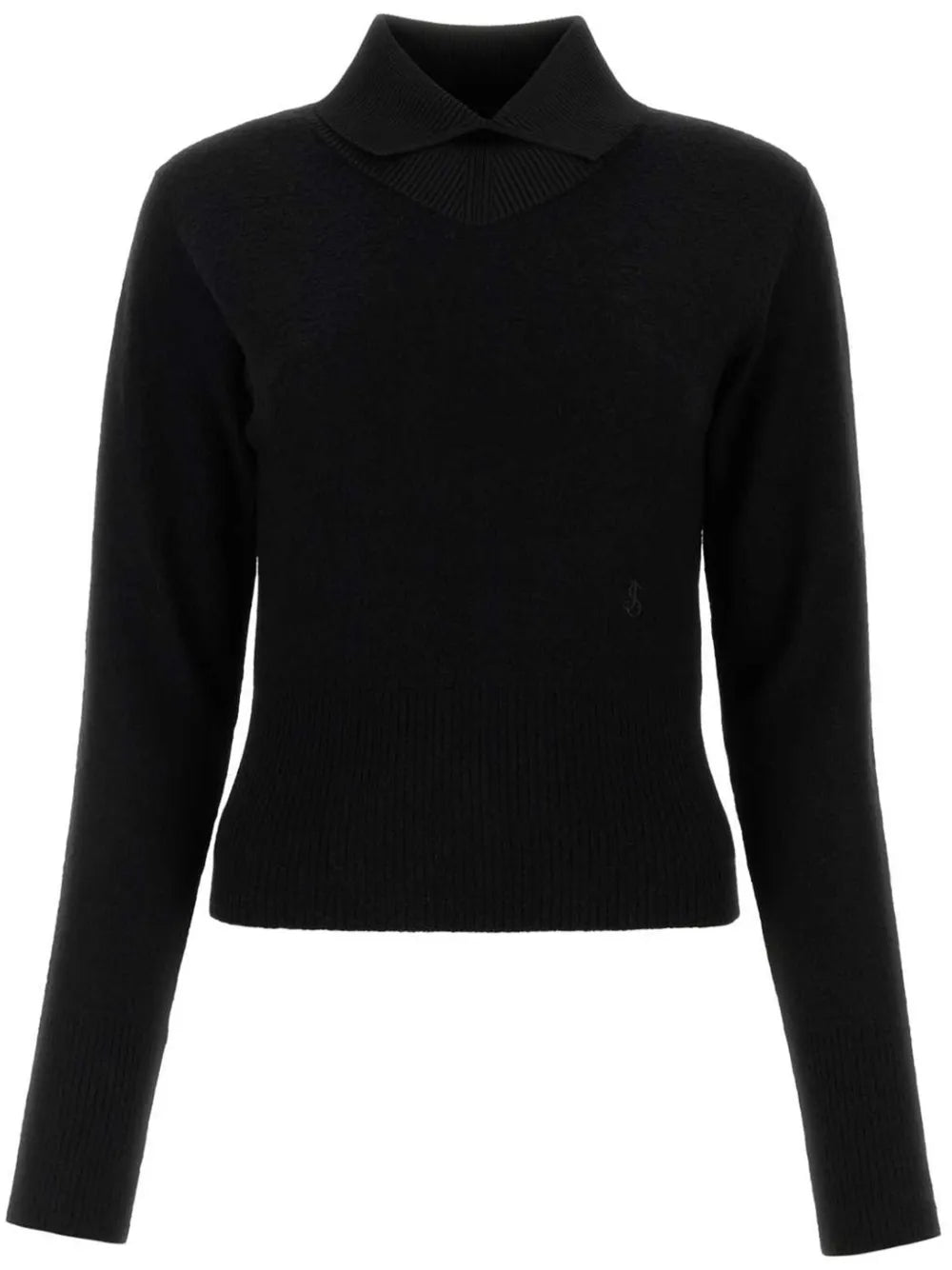 Roll Neck Long-Sleeve Sweater