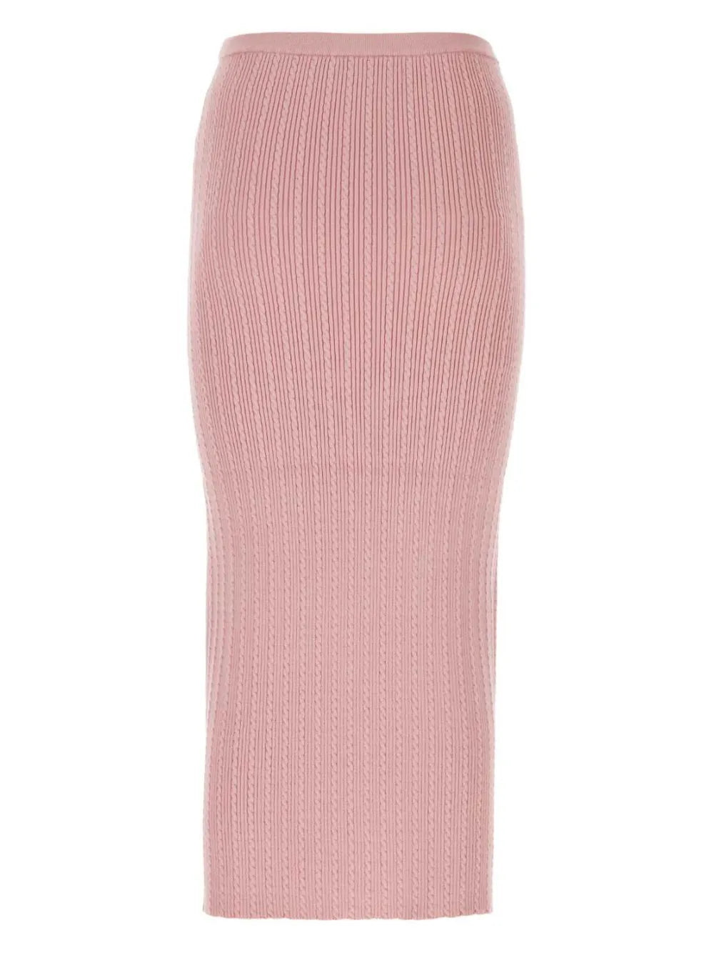 Cable-Knit Pencil Skirt